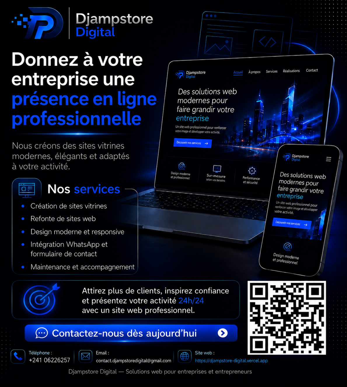 Inspiration visuelle Djampstore Digital